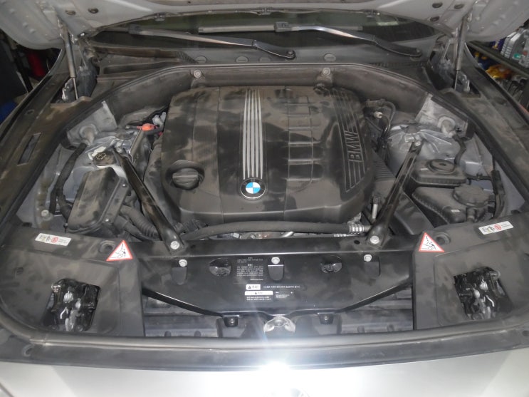  수입차정비 bmw댐퍼풀리불량/핸들 무거운현상 작업일지 꼬우~
