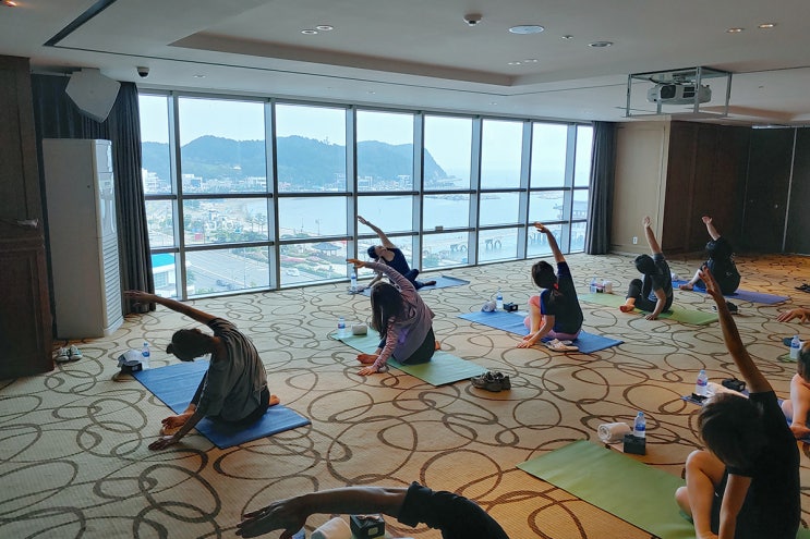  포항 라한호텔 객실, 조식 뷔페, 요가클래스 후기