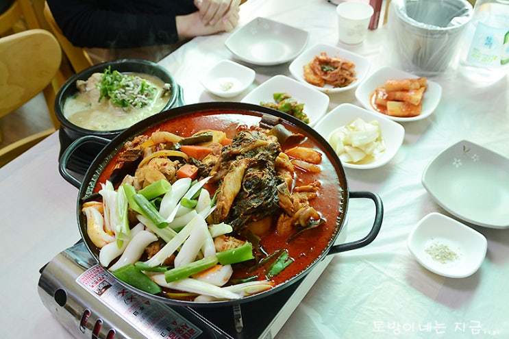  안양삼계탕 맛집 한방녹두삼계탕 구수해요.