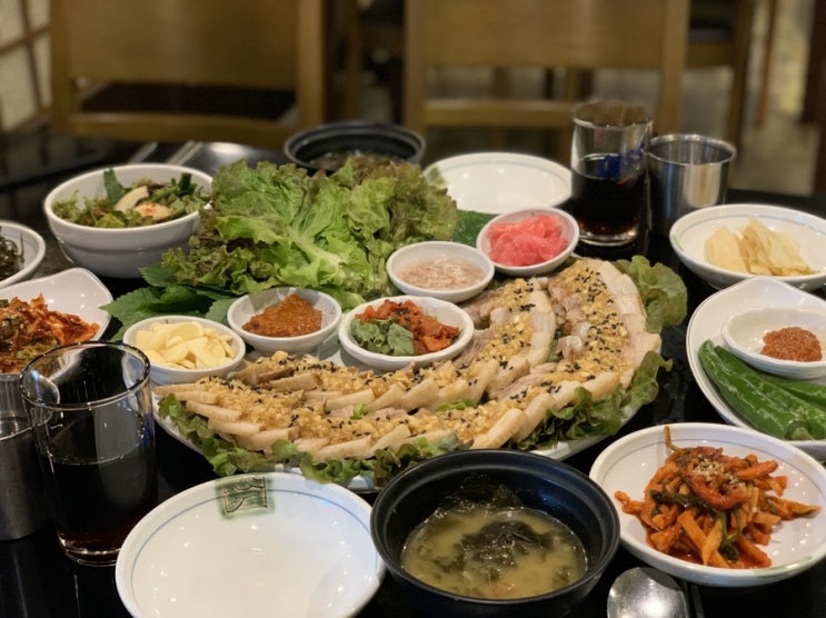  [대구 회식장소 추천/범어동 보쌈]유림손칼국수마늘보쌈