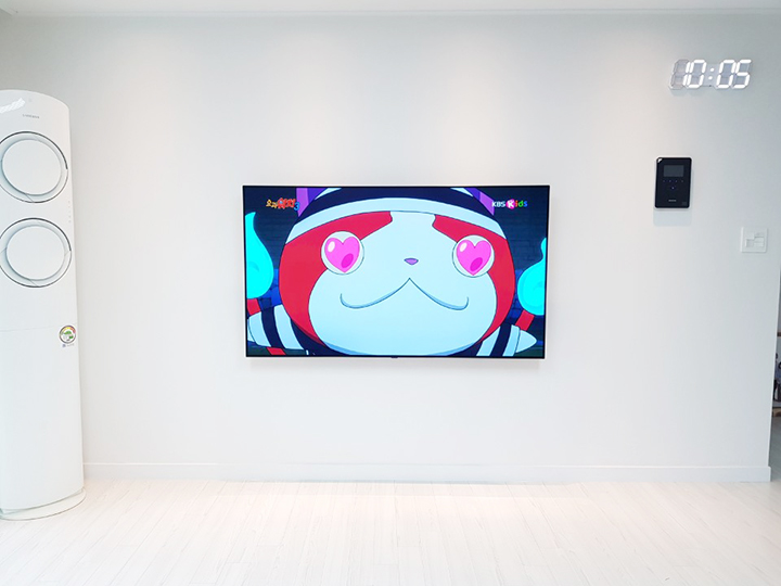  본촌동벽걸이티비설치
