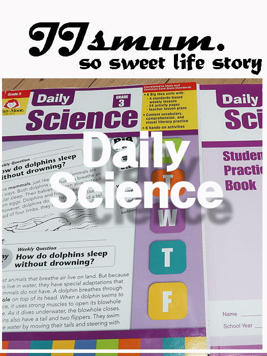 【JJsMUMº문제집 추천】Daily Science - 국제학교/외국인학교 과학문제집, 과학교재, Science textbook (Evan-Moor)