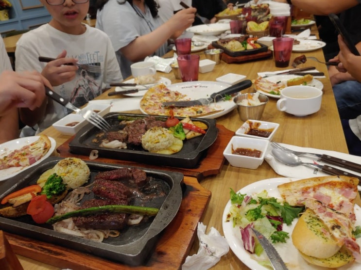  진접 맛집 스테이크레이브 20명 모임 후기~!(feat.초등학생, 중학생 동반)