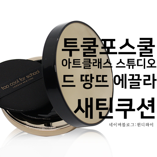  투쿨포스쿨 아트클래스 스튜디오 드 땅뜨 에끌라 새틴 쿠션 3호 베이지 투명 빛 광채를 느껴보자