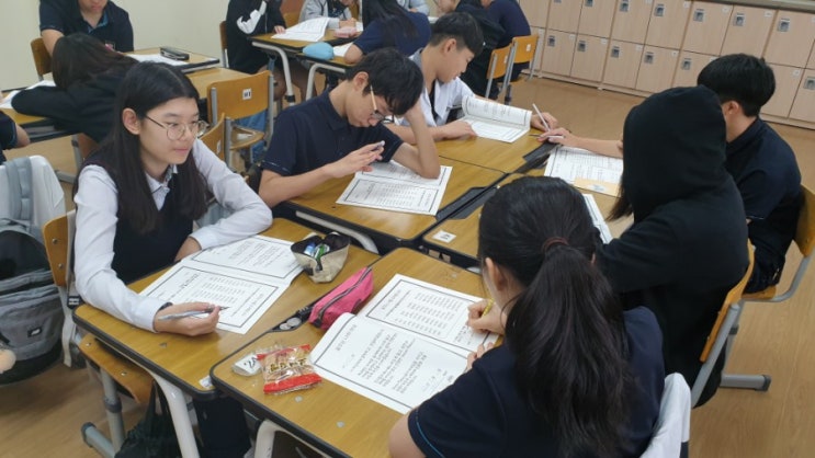  꿈찾기운동본부 부명중학교 프레디저 진로캠프 다녀왔습니다 - 이민성강사