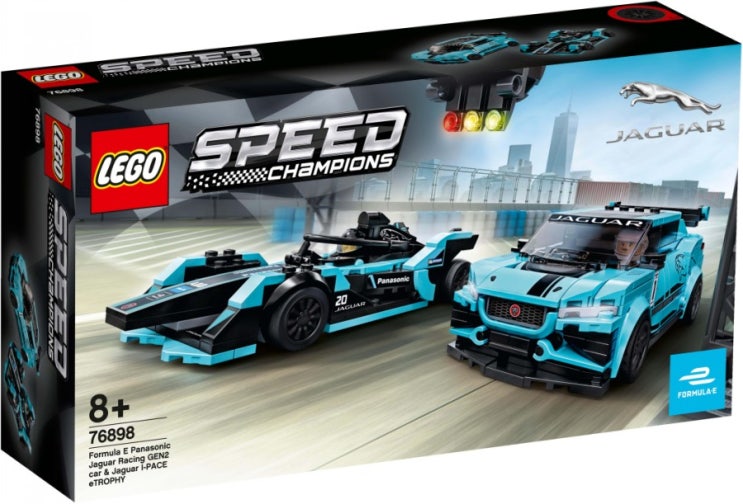  [해외자료] 레고 스피드챔피언 2020신제품 76898 Formula E Panasonic Jaguar Racing GEN2 car &Jaguar I-PACE eTROPHY 이미지