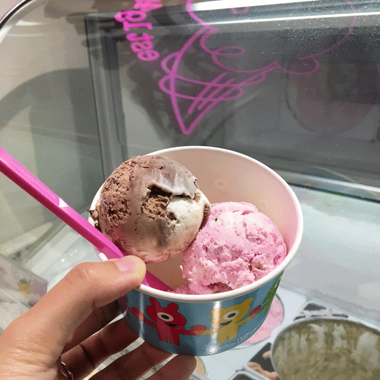  배스킨라빈스 10월 이달의 맛 - 아빠는 딸바봉