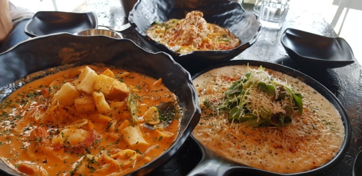  성내동파스타 맛집 테이블디자이너 대만족
