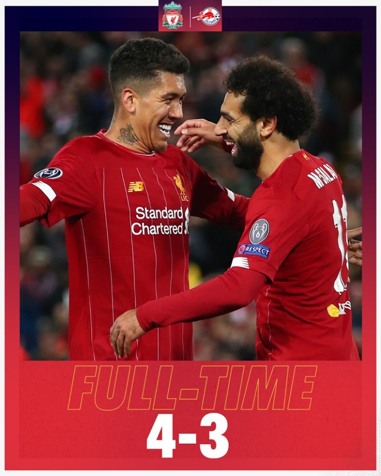  UEFA 챔피언스리그 E조 2차전 vs 잘츠부르크 (2019.10.02)