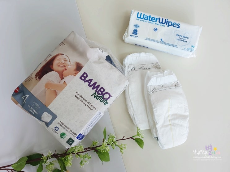  아빠가 만든 신생아물티슈 워터와입스 촉촉함이 달라요