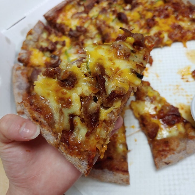 피자 배달 피자알볼로 방화점 전주불백피자 존맛탱 강추