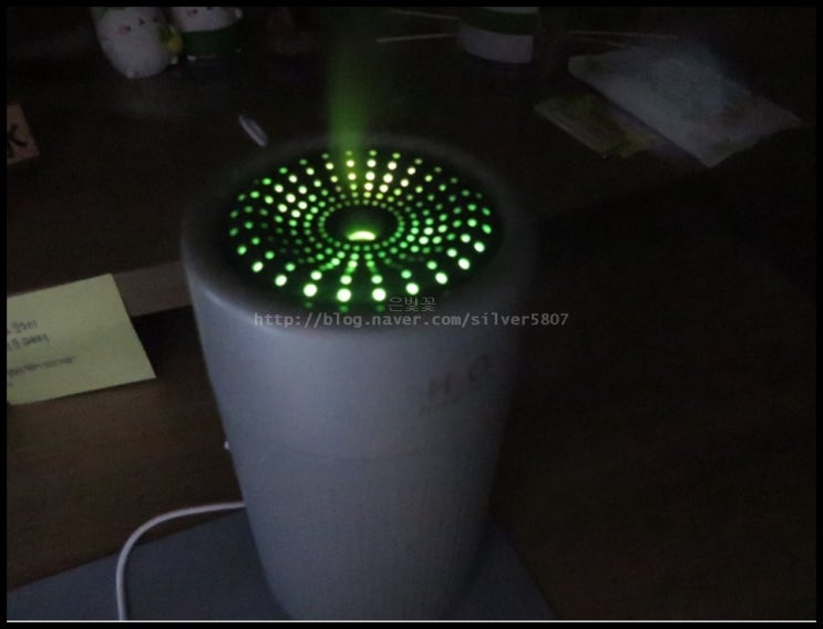  네스트 무선가습기 LED 조명 덤으로