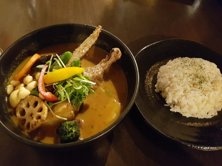  삿포로 맛집 - SAMURAI(사무라이 스프카레)