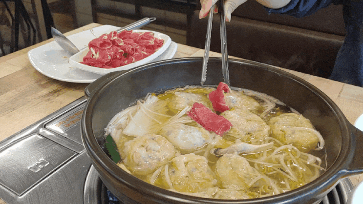  세종시 소담동 맛집      하동만두샤브앤석갈비