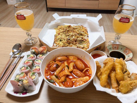  평촌 학원가 떡볶이 단골 맛집 텬고 - 배 찢어지게 먹자!