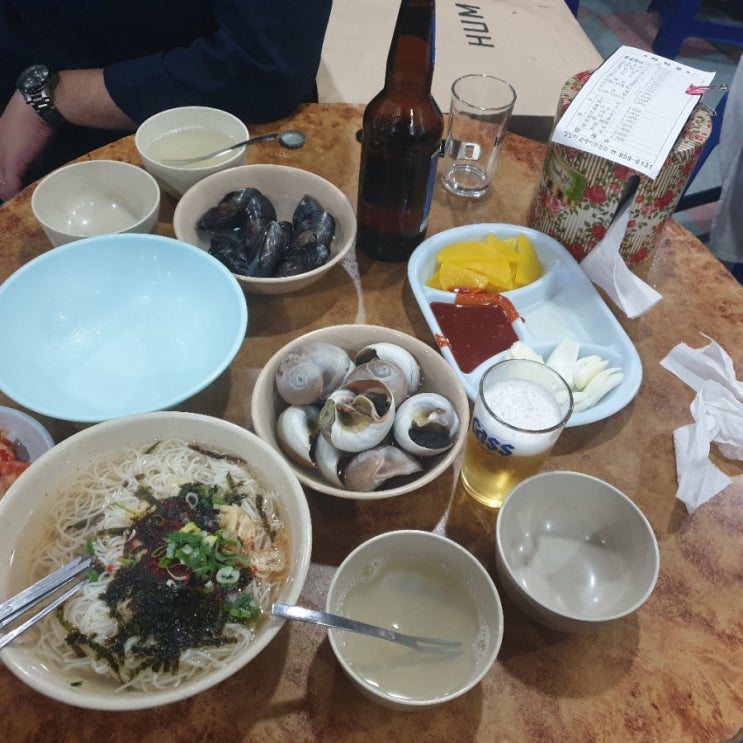  골뱅이를 좋아한다면 청량리 통골뱅이