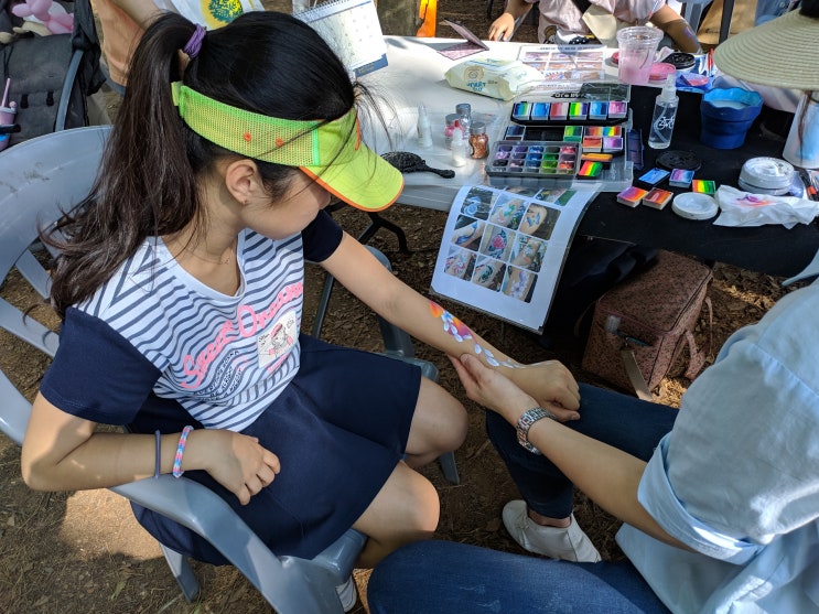  수원시 다둥이 가족축제 페이스페인팅 출장 행사 이벤트 아트연