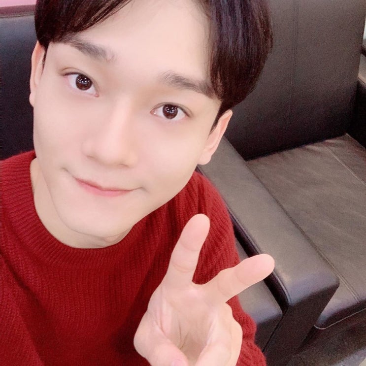  191003 [엑소 첸] 가요광장 인스타 종대 셀카️