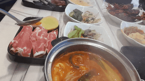  깔끔하고 맛있는 1인 1핫팟 훠궈맛집 #와우뷔페