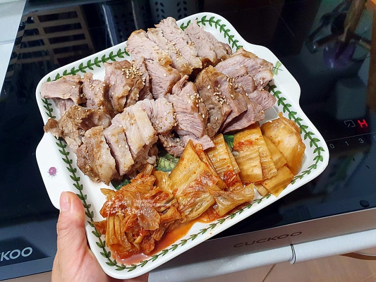  무수분요리 인덕션으로 해보기! 쿠쿠 하이브리드 CIHR-HL301FB