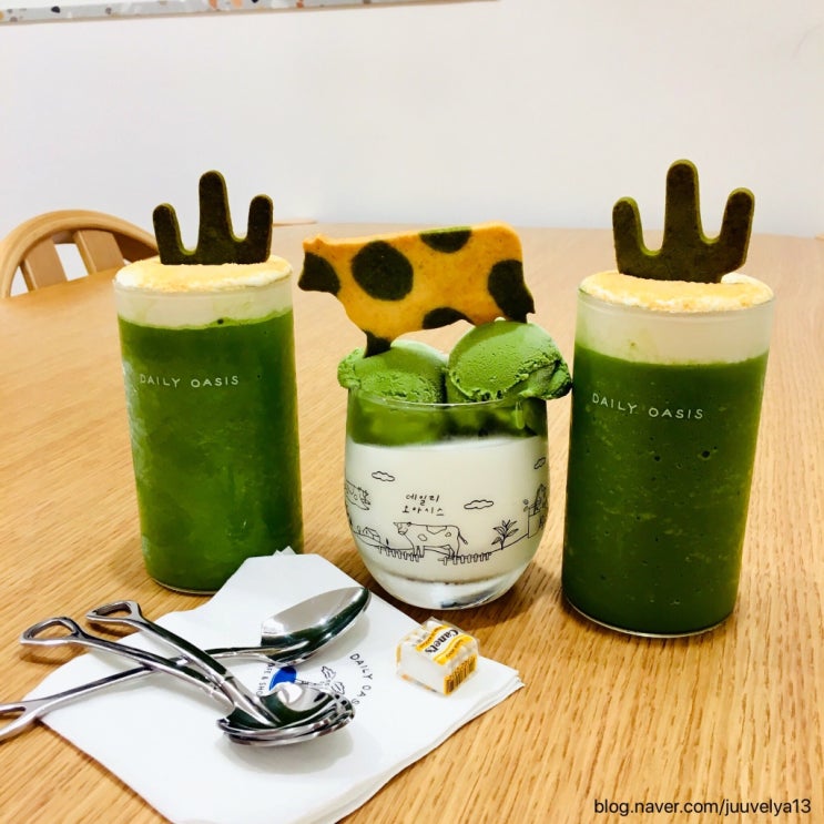  전포 이쁜 카페, 데일리 오아시스DAILY OASIS 말차덕후들 모여요~