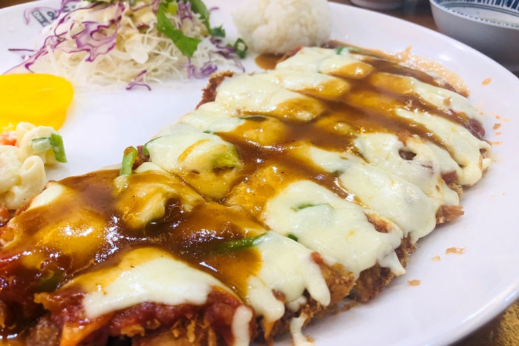  라페스타맛집 너무 맛있었던 몽키왕돈까스와냉모밀 꼭 들러보세용
