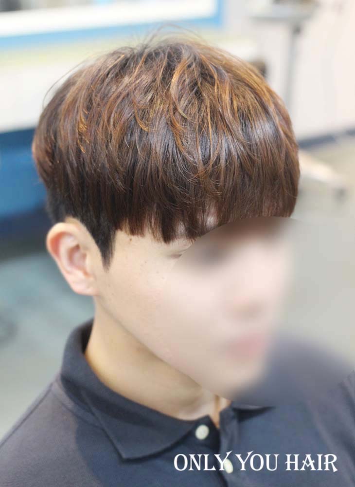  남자 볼륨매직 c컬 자리잡으면 더욱 편하네요