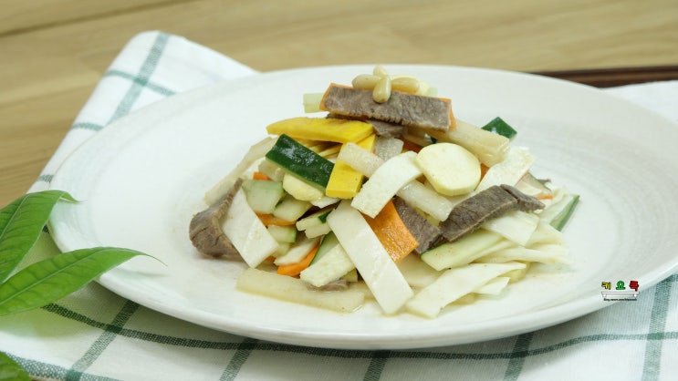  한식조리기능사 실기 '겨자채' 만들기 [키요쿡 kiyocook]