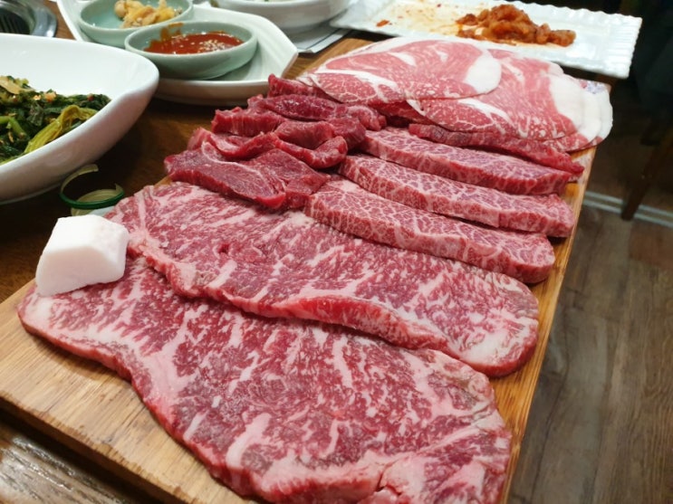  [강남구 대치동/청자골] 당일직송 육사시미와 한우모듬 맛집~!