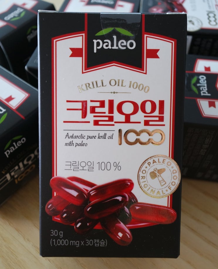  팔레오 크릴오일 효능, 내 혈관을 부탁해~