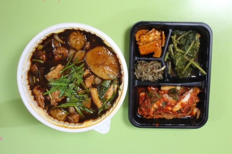  울산 동구 찜닭 묵은지&찜닭명인 요기요 배달 후기~