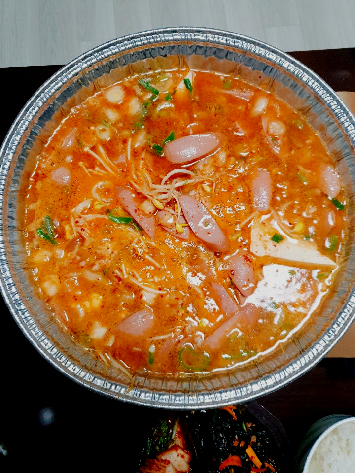  원주반곡동맛집 민병선부대찌개&닭볶음탕 집에서편하게!