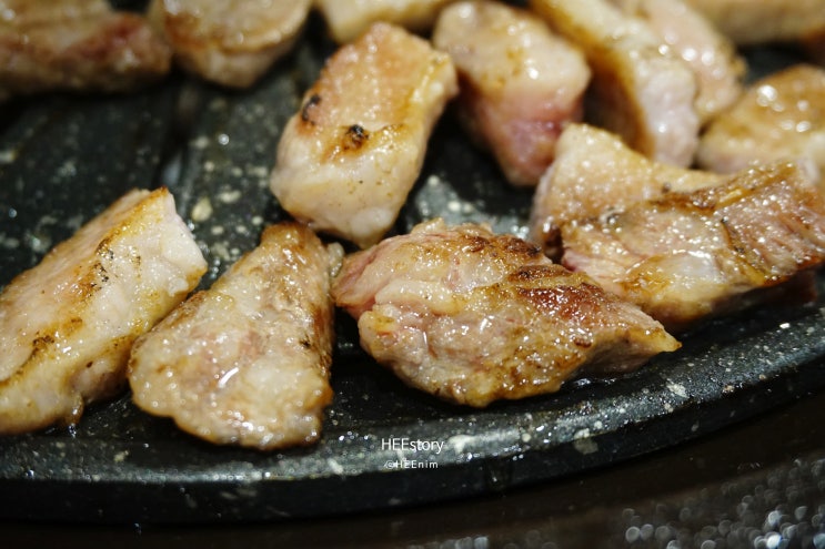  용산역 맛집 육즙팡팡 이베리코 흑돼지! '최가네숯불구이'