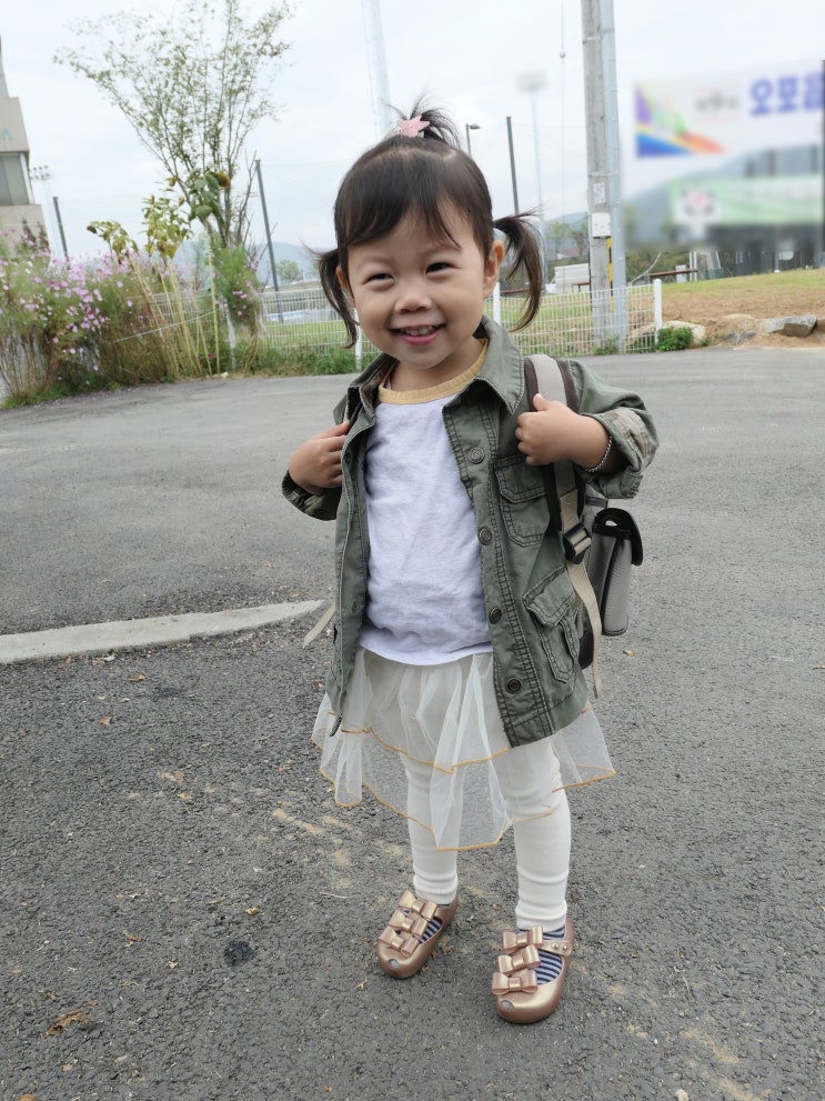  유아데일리룩 베이비블리 치마레깅스로 엣지있게!