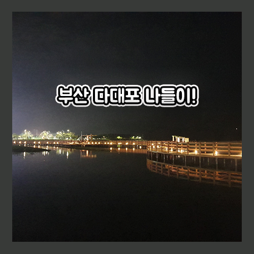 [부산다대포/부산야경] 이번엔 다대포 나들이!! 저번 주말에 동이아빠가 다대포에 갔다오다!!