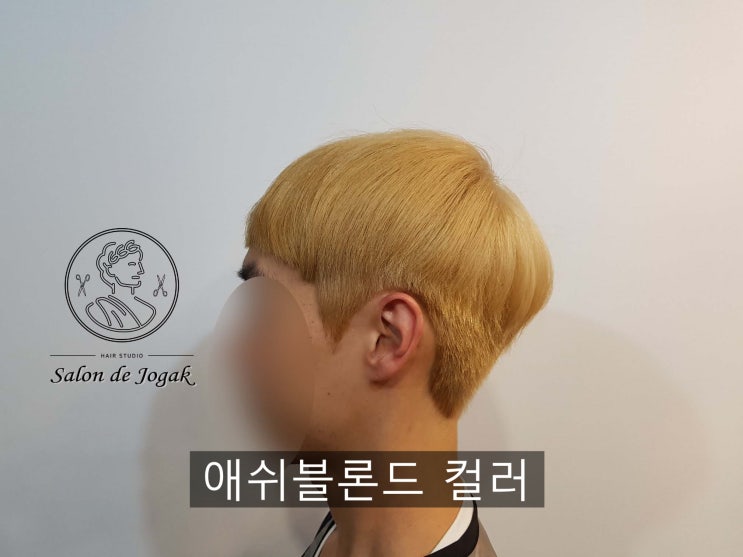  신촌 애쉬 블론드 염색 탈색