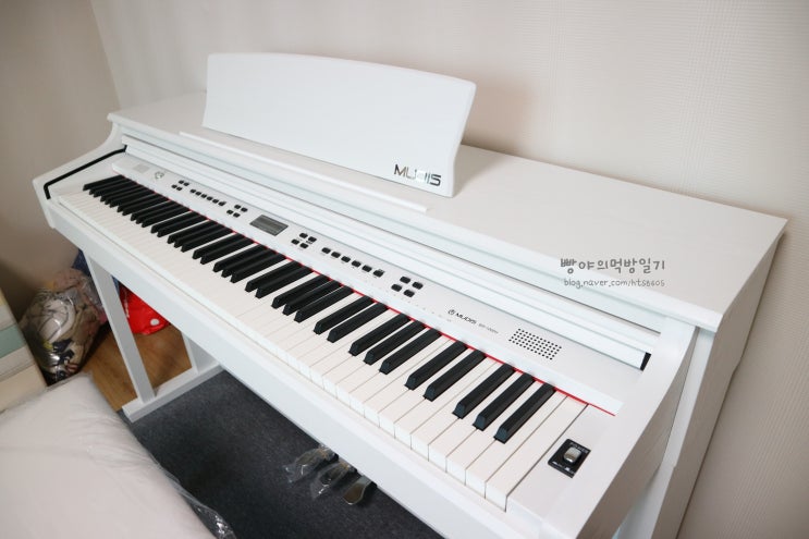  뮤디스 디지털 피아노 추천 MU-8H 말고, MX100DH 후기 (+연주 동영상) :D