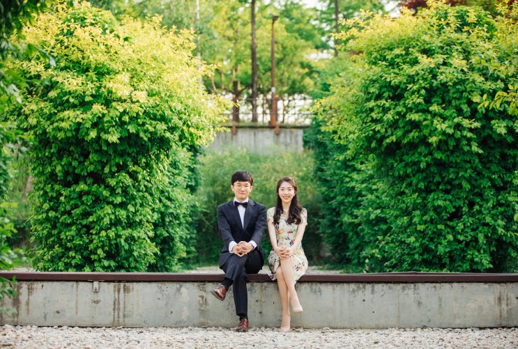  야외웨딩 촬영 선유도공원으로 다녀왔습니다