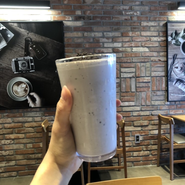  이디야 메뉴추천 초코쿠키 쉐이크