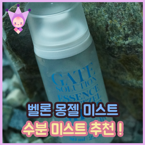  수분 미스트 추천, 벨론 몽젤 미스트로 깊은 보습