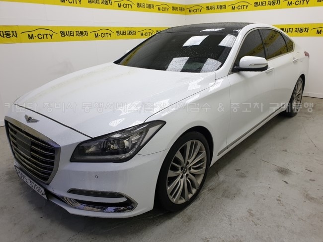  카보다-현대 제네시스  G80 3.3 GDI AWD 프레스티지 중고차살때 청주자동차 매매단지 중고차검수 및 중고차구매동행 후기 