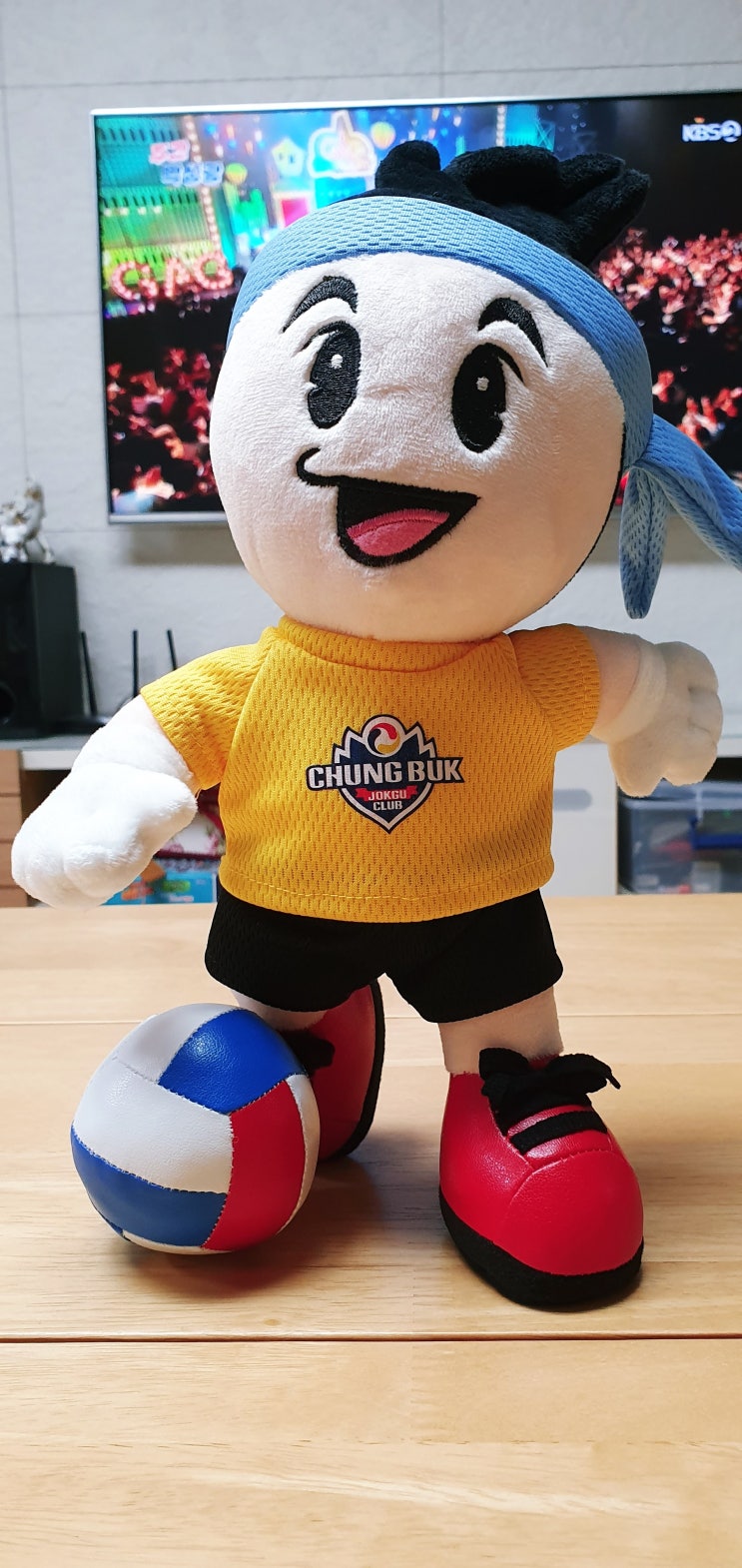  '족구소식' 족구 캐릭터 차돌이 인형을 아시나요!