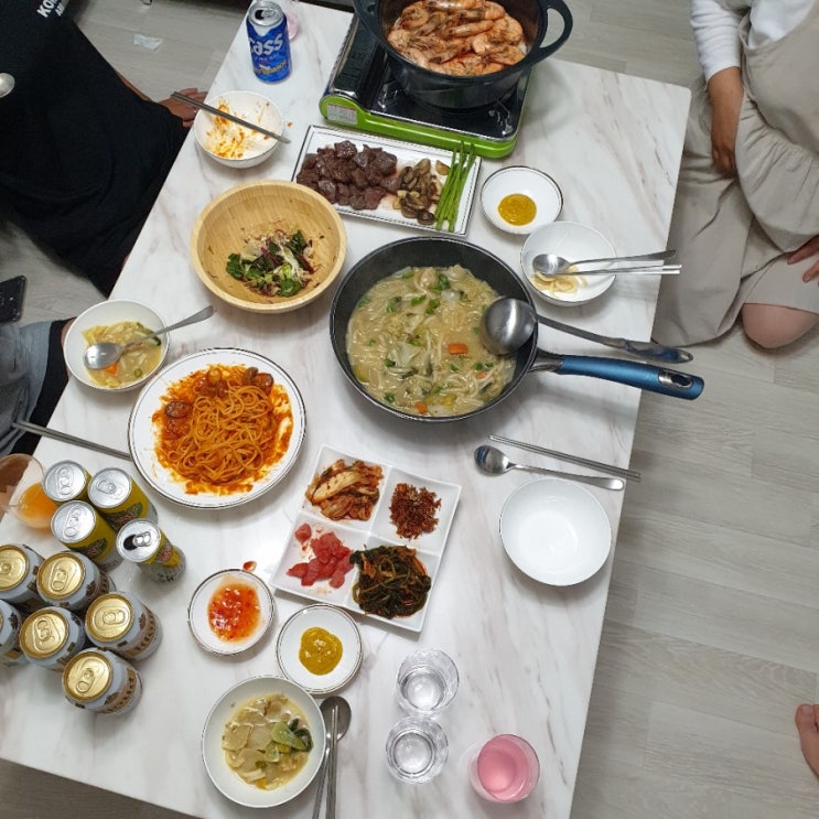  돔니부부 집들이& 방망이,혜죠이