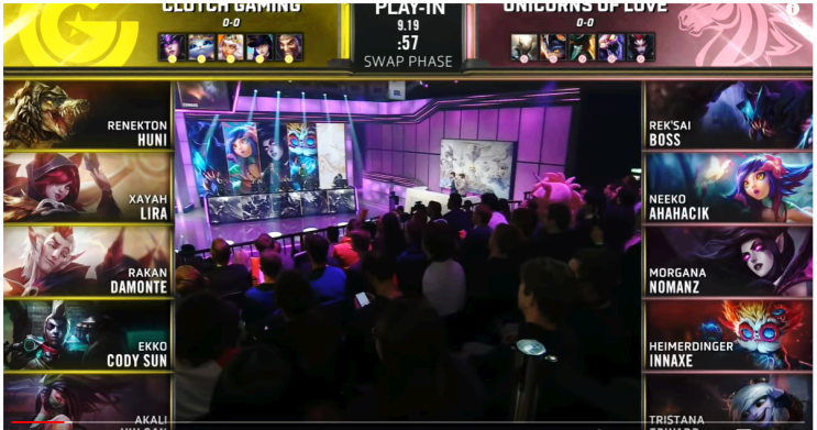 [롤드컵 플레이인 스테이지 1일차] 1경기 Clutch Gaming (CG) vs Unicorns of Love (UOL) 밴픽 및 경기 분석