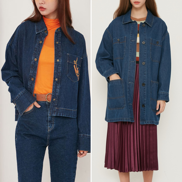  데님 자켓 2019FW 영캐주얼 브랜드 4종 비교!