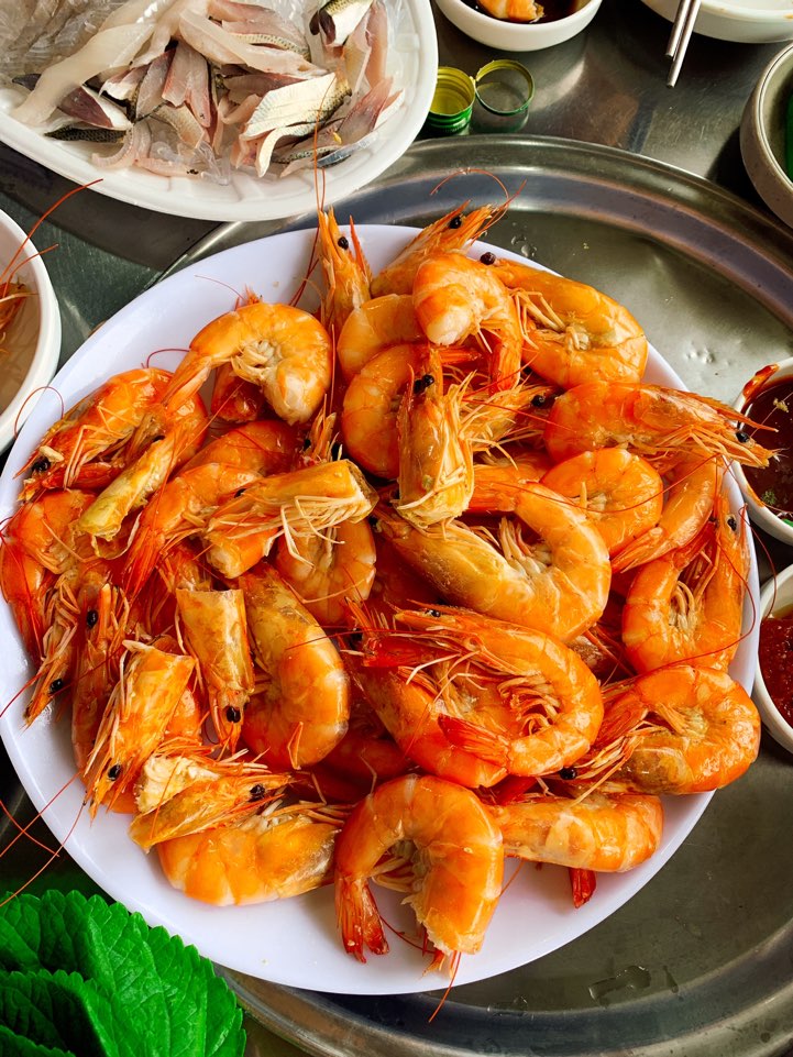  인천 소래포구종합어시장 꽃게,새우,농어,전어 환상적인 맛~