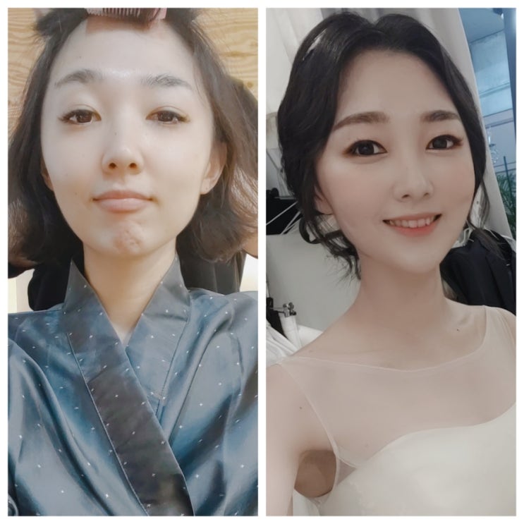 임자경 웨딩 스튜디오 :: 신부 메이크업 전후 (촬영한날) 임자경 웨딩 스튜디오 :: 신부 메이크업 전후 (촬영한날)