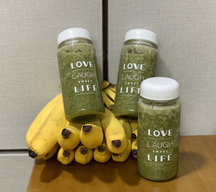  ::사과바나나케일주스 만들기:: 케일주스/케일효능/ 아침주스/ 다이어트주스/ 해독주스/ 건강주스, 건강하게 달달한 케일주스 