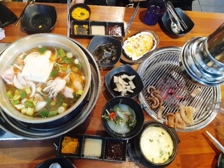  삼계동 덤앤덤쪽갈비 맛있어요.