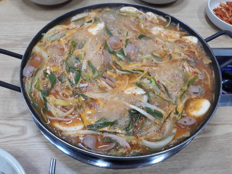 정왕동 부대찌개 모박사부대찌개 시화점 부대전골 엄지 척!